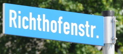 Straßenschild